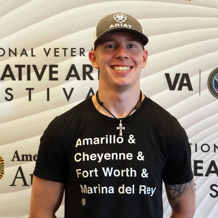 Navy veteran hopes to inspire others to participate in creative arts festival
