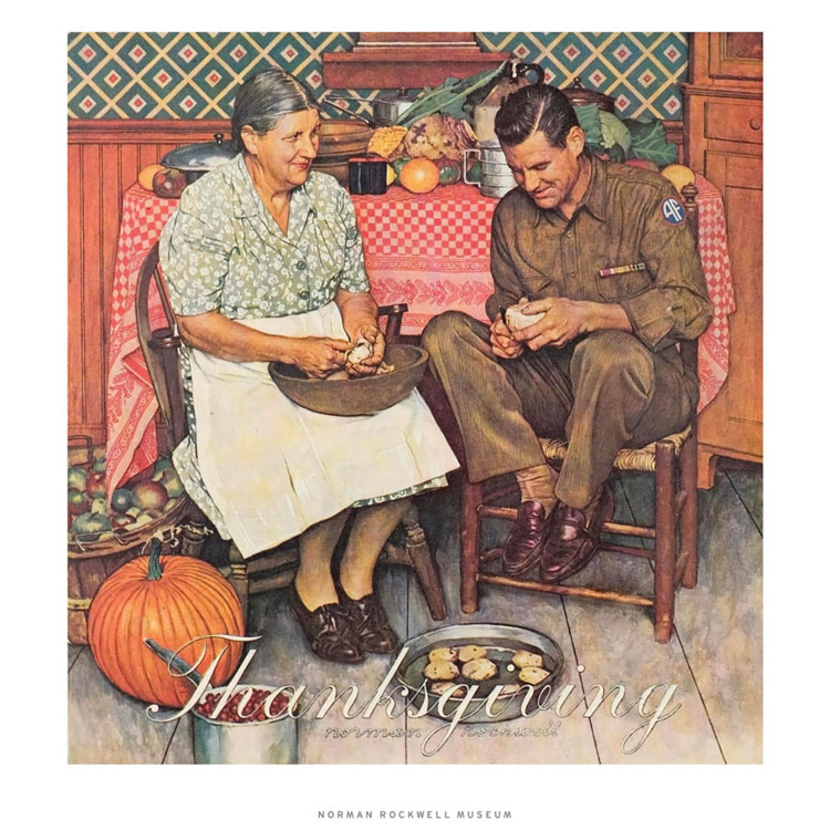 Norman Rockwell painting