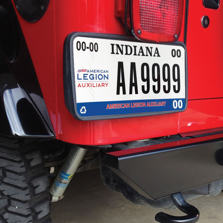 National Headquarters gets ALA license plate approved for Indiana