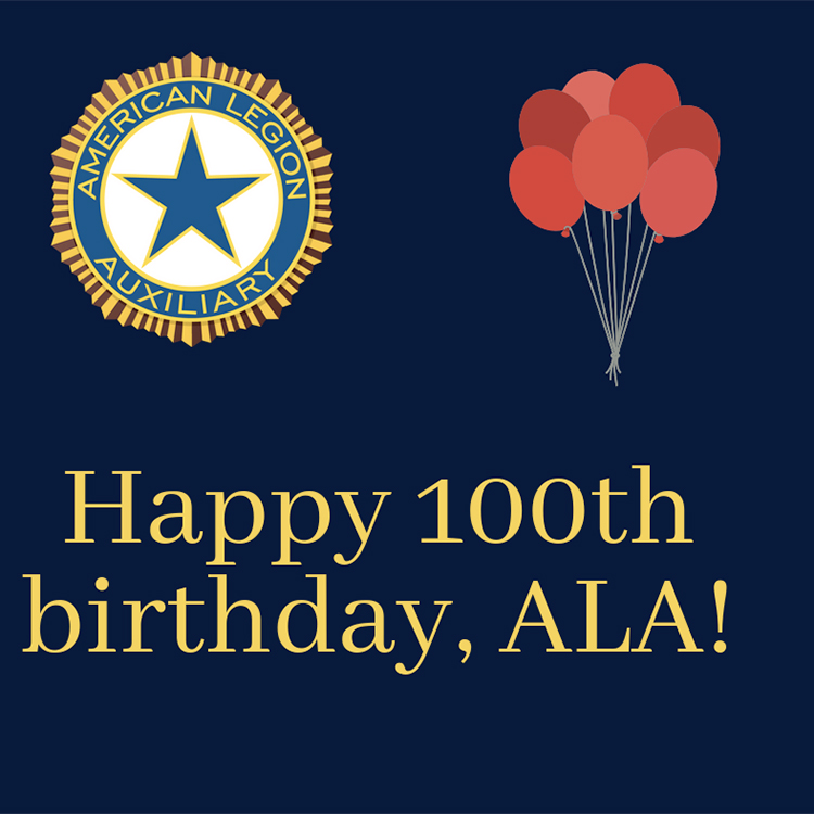Wish the American Legion Auxiliary a happy birthday!