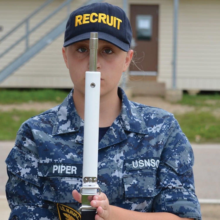 Ohio ALA Junior member experiences simulation of Navy recruit training