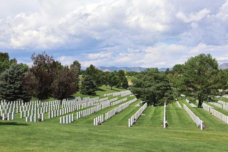 gravestones