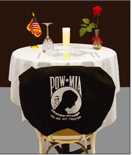POW MIA Table Ceremony