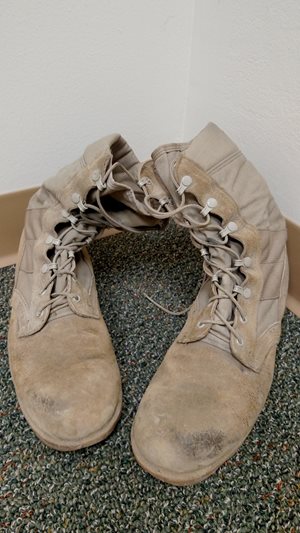 military boots