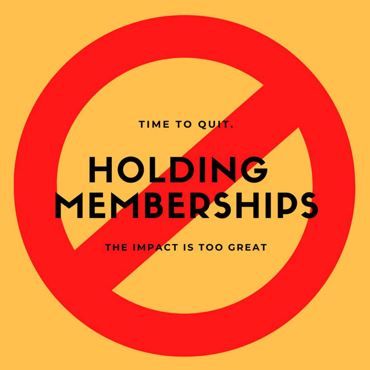 Membership dues: To hold or not to hold?