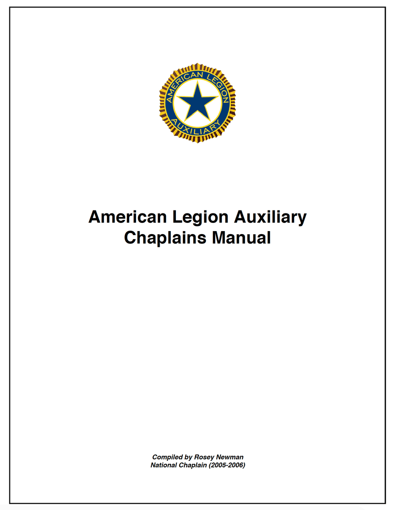 Chaplains Manual