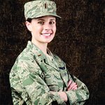 female military member 