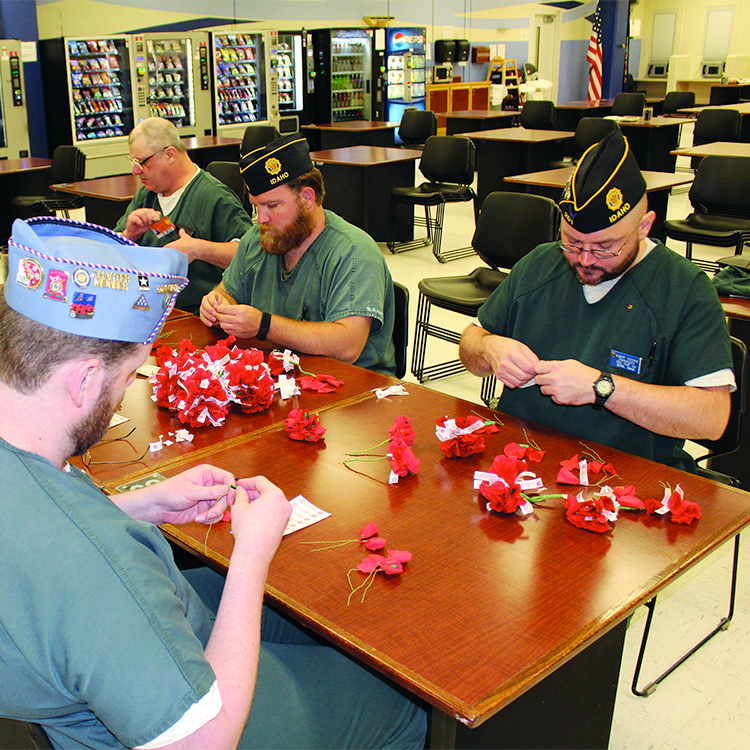 Kindness flows from the hands of ALA’s poppy makers