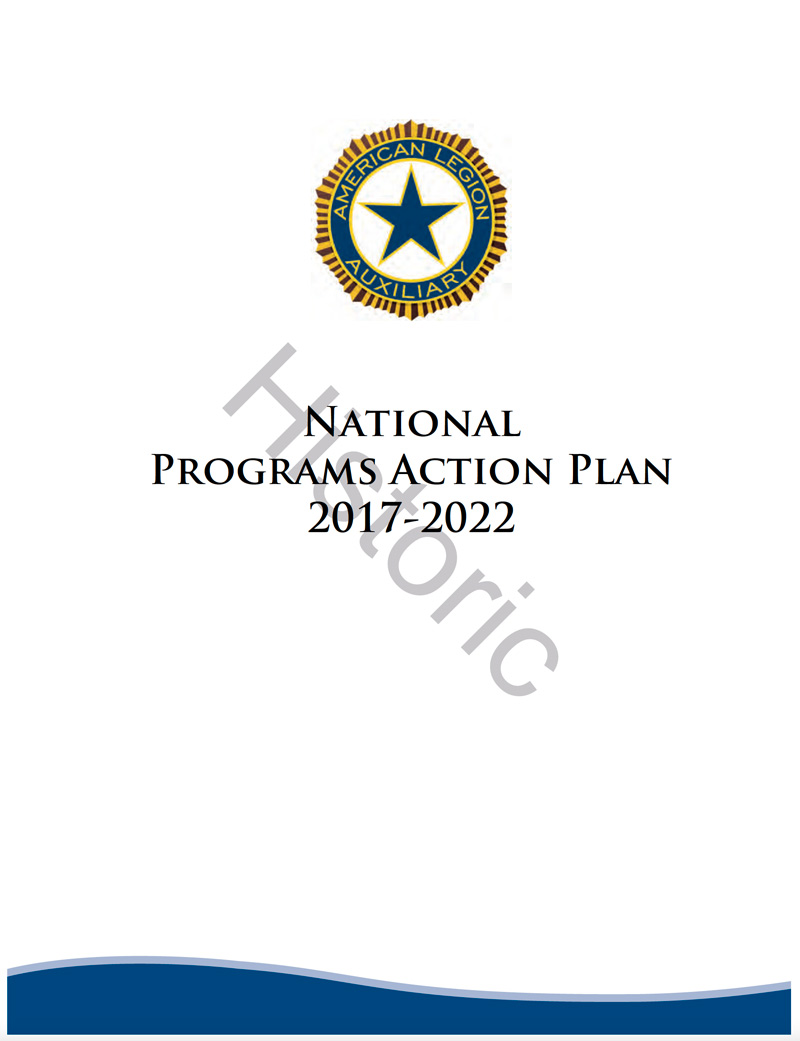Programs Action Plan Cover