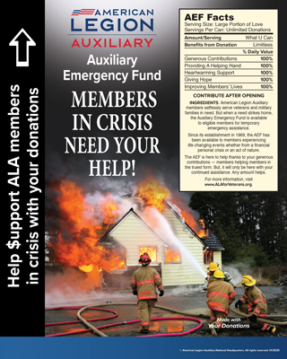 Donation Can AEF - House Fire 