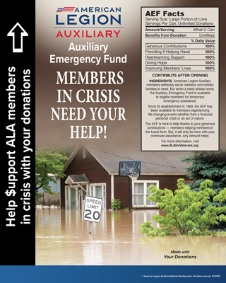 Donation Can AEF - Flood